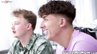 Valentine's Day Special - Step-Mom & Stepson Hot Threesome
