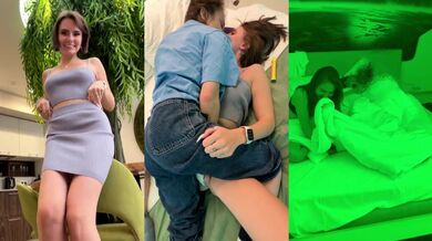 Real lesbian threesome creampie sex party with Maya Bee & Darcy Dark