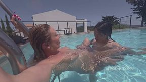 underwater anal with her toyboy