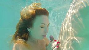 underwater anal with her toyboy