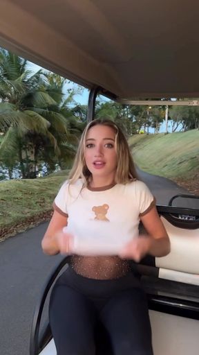Golf cart ride