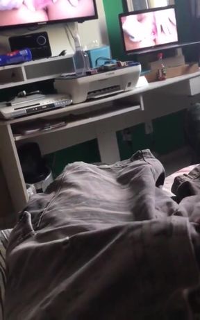 Handjob in Bed #28