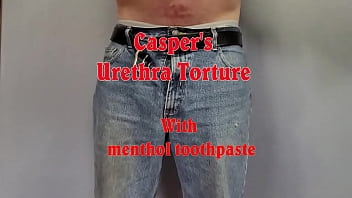 Casper&#039_s urethra toothpaste task