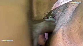 Am fucking her right in the kitchen Her pussy taste so good just like her food