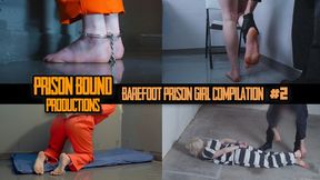 Barefoot Prison Girl Compilation #2 - 4K - MOV