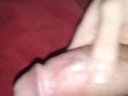 Teen jerking off big dick