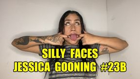 Silly Faces Jessica Gooning #23B: Derp Face Goddess Mind Fuck Goon (Animated)
