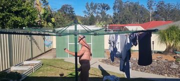 Hanging the Washing Out