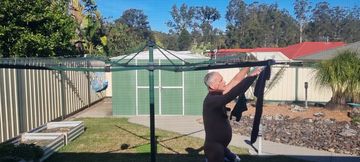 Hanging the Washing Out
