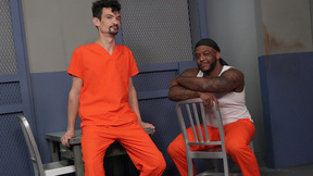 Prison sex with gay ebony dude & cell mate - Marco Di Antoni & Micah Martinez