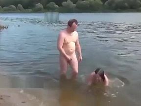 Fuck the bitch crowd near the lake