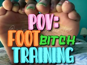 POV: Foot Bitch Training