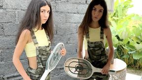 Reptile Girl Pranked Into Anal Blowjob by His Snake