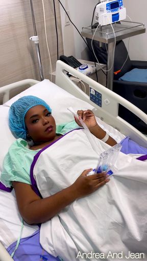 Horny doctor, fucks his patient, and leaves her tits full of milk