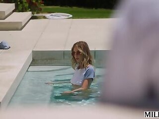 Millie Morgan Hot Blonde MILF Gets Tag Teamed