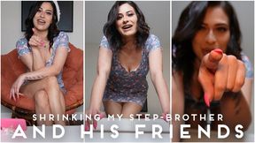 "Shrinking My Step-Brother And His Friends" [VORE + SHRINKING]