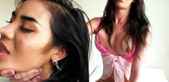 Big ass Asian tranny railed in threesome