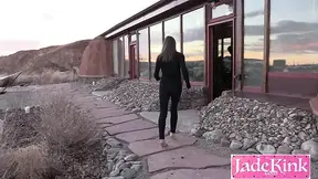 Unfaithful slave tied to bed and used - Taos Earthship