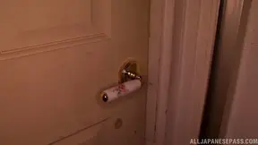 Exquisite Asian milf Anri Okita sucks and rides hard boner 3