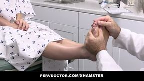 Pervert Doctor Fucks Teen With Glasses
