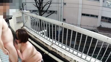 Fat Japanese BBW gets publicly used as a meaty toilet