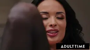 Anissa Kate, the mature MILF you love, oils her body in sultry lingerie