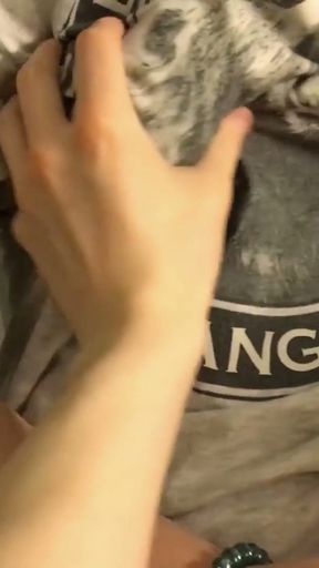 Tight Pussy Step Sister Moves Into My Room To Touch My Hard Cock   Clip 1