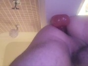 Anal toying during a shower. Check out onlyfans @greatestlicker69