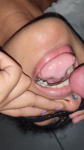 Pissing in Your Mouth and Putting It in Your Throat Until You Cum