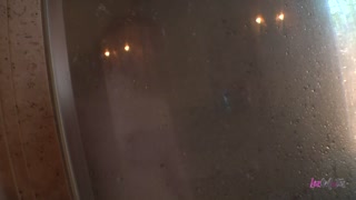 Instead of showering, two busty babes pleased each other with a dildo in the bathtub