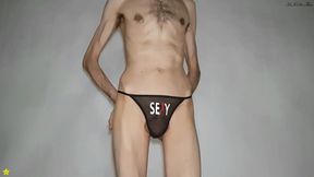 Sexy Thong and White Boyshorts Try On Haul