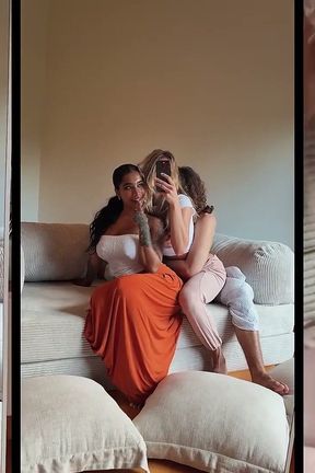 Romantic Amateur Threesome with Real Life Couple Leo&amp;lulu - Yasmina Khan
