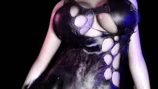 Cutie doll rail ginormous spunk-pump - THREE DIMENSIONAL Toon