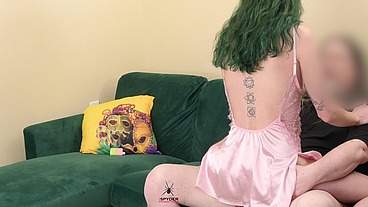 Kit Summers Models pink lacey lingerie / nighty / slip