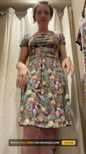 Getting Naked to Try on New Dresses in Public!