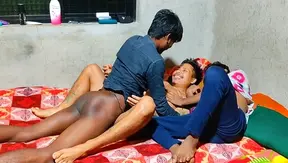 Village Gay Heat, A Dude Vibrantly Shakes His Big Dick Before Eager Friends