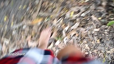 Walking through the countryside with my feet