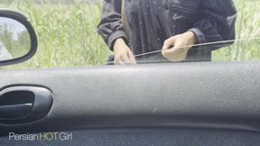 Fucking IN The CAR / پسر 22 ساله مخ زن 40 ساله رو زد و بردش تو باغ گا ییدش