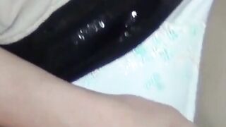Japanese cutie has fun with secret cam during private moment
