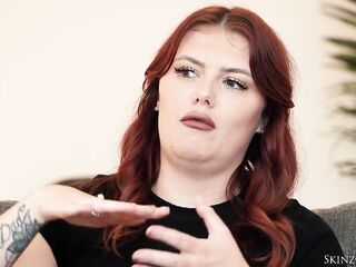 British redhead Jasmine Brooks interview