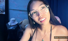 Petite skinny asian teen big booty ass and big boobs tease