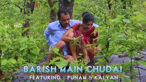 Juicy Indian Bengali Wife Fucked Hard in Rain Outdoor Sex