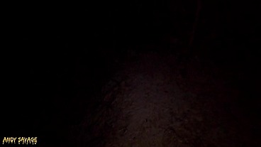 Public Pussy Eating & Blowjob ON THE BEACH at night time