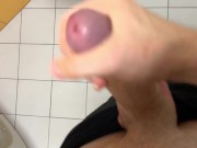 Hot boy Jerkin Off in Toilet at Gym (RISKY)/ Almost caught ! /Hunks /Cute
