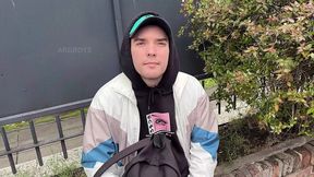 he said he was straight... until my pink monster cock showed up (4k)