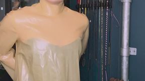 Medical Play in Surgical Latex Gloves and Gown 4k