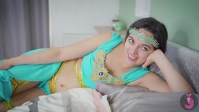 Your stepSister Surprises You As Princess Jasmine