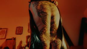 Divine Devotion: Latex Worship, Spit, Gas & Toilet Training POV