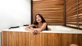 Genuinely stunning Latina has a stepbrother who won't quit