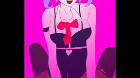 Hatsune Miku's Erotic Rabbit Hole Adventure in 2D Hentai Parody